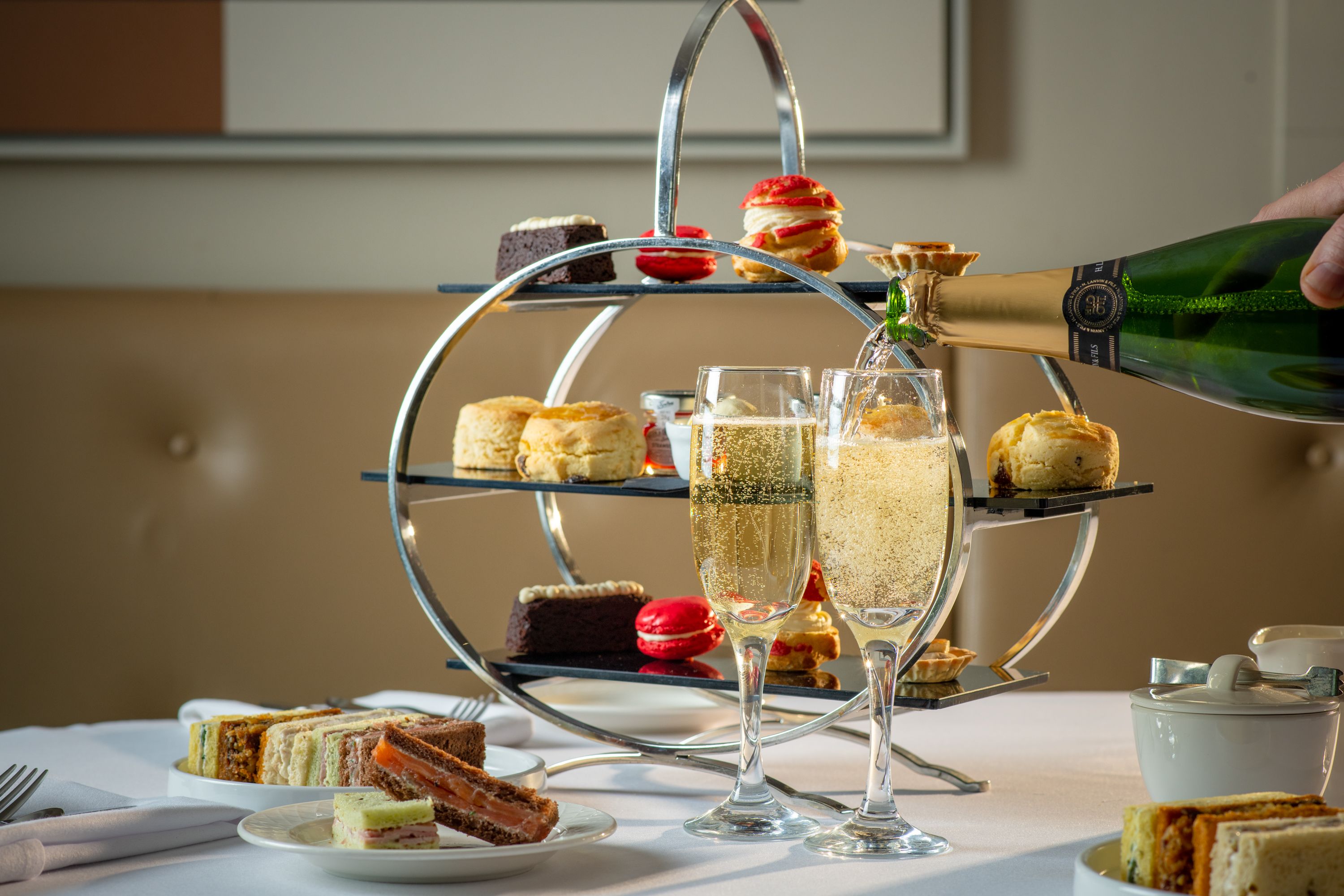 prosecco afternoon tea