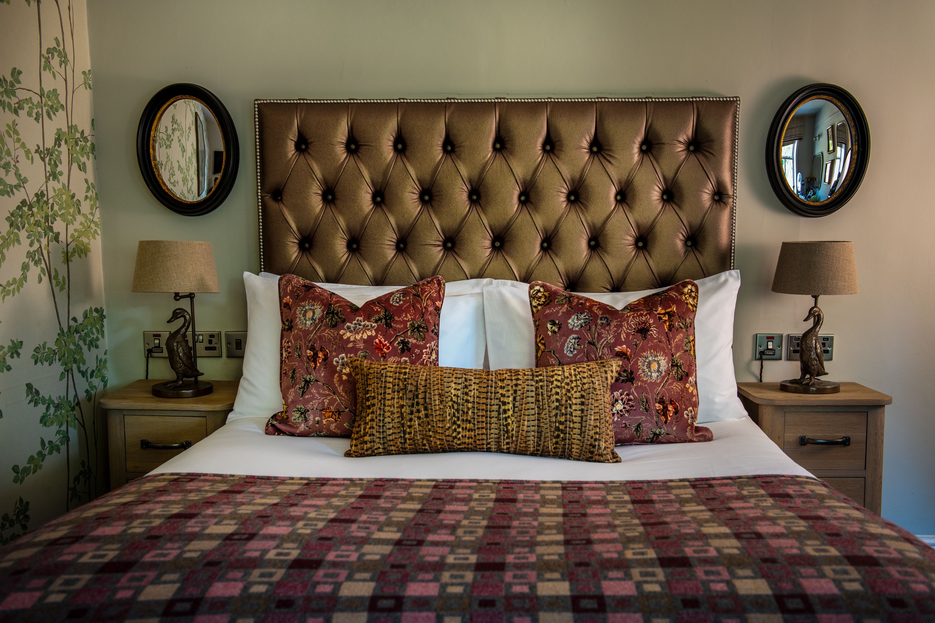 cosy boutique bedroom at the millstone