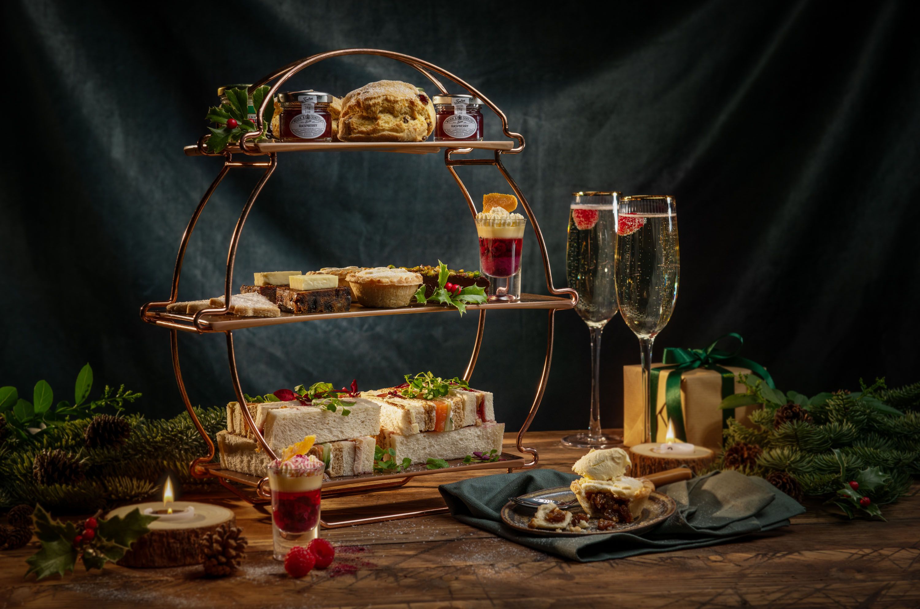 festive afternoon tea